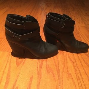 Rag & Bone Black Harrow boots